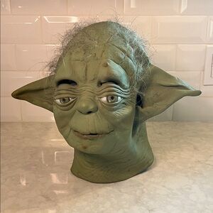 RARE Vintage 1980 Don Post Vinyl Yoda Star Wars Halloween mask